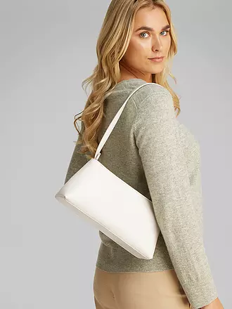 CALVIN KLEIN | Tasche - Schultertasche EMBOSSED | weiss